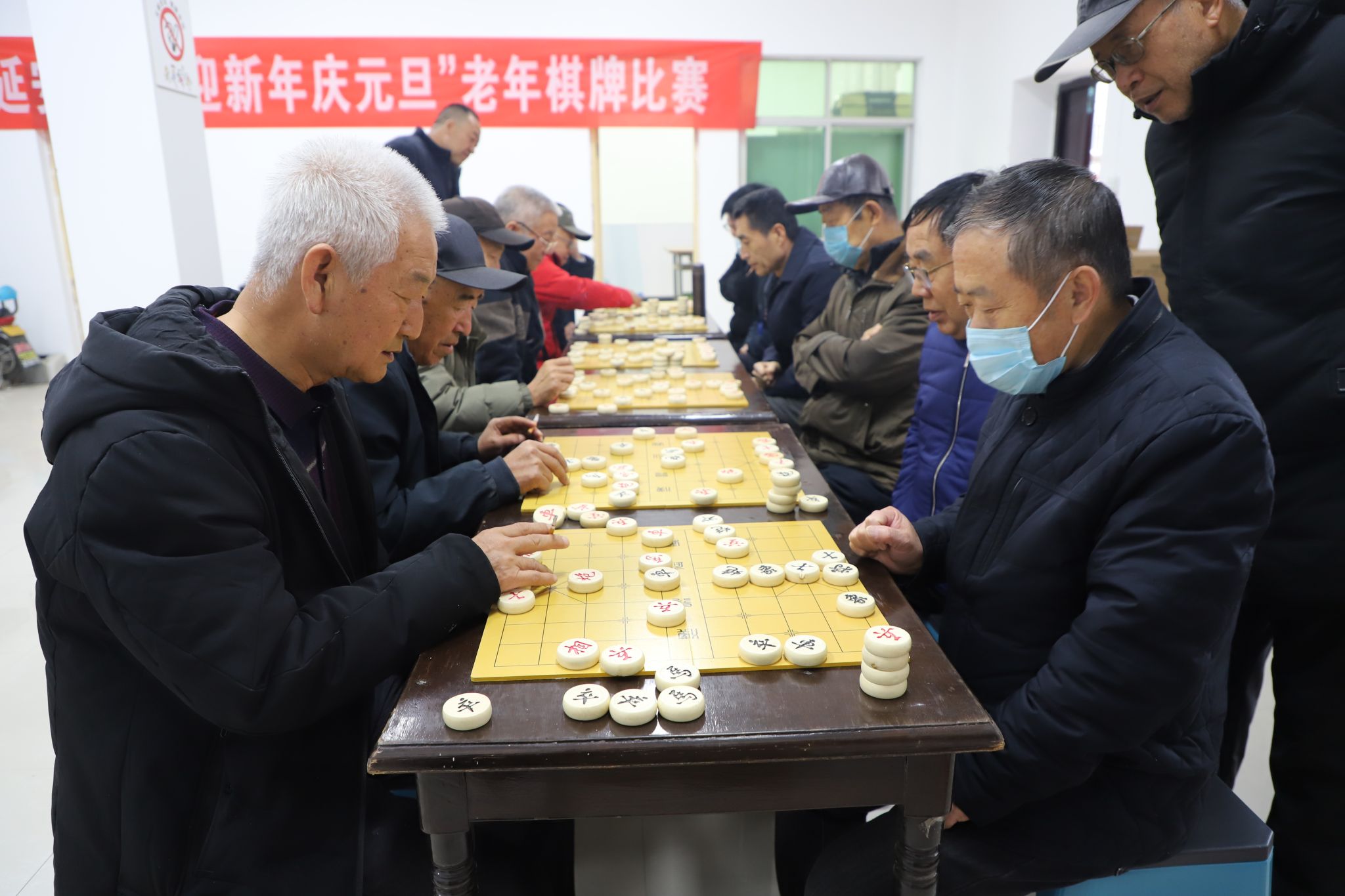 离退处举办“迎新年庆元旦”系列老年体育活动