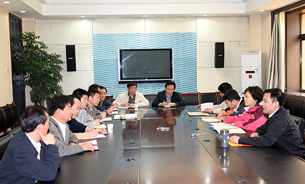 调研座谈会会场